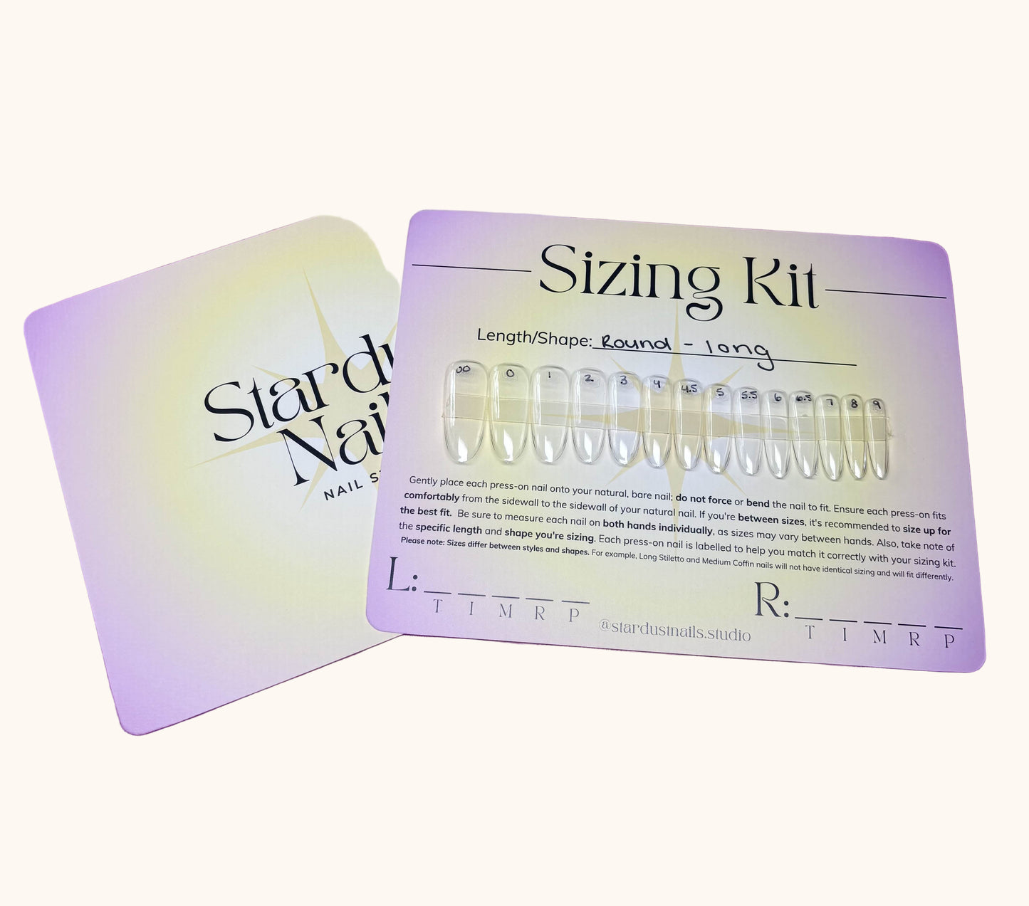 Nail Sizing Kits
